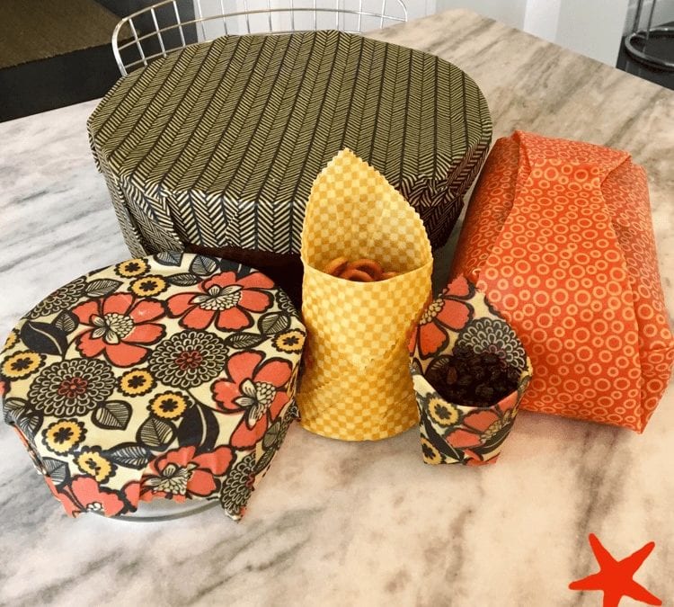 Les Mains Guidées:  Re-usable Beeswax Wraps