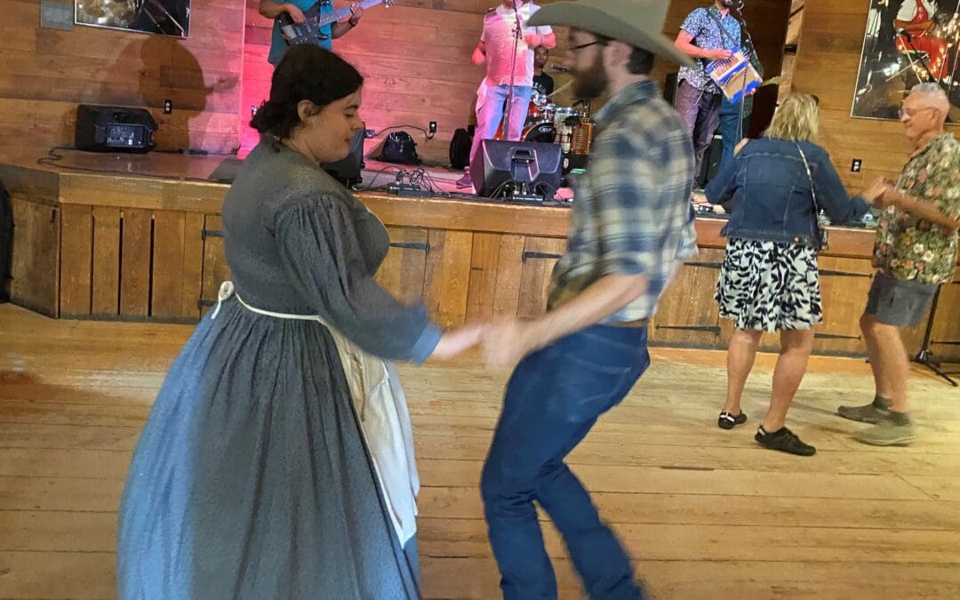 Homeschoolers Learn to Cajun Waltz